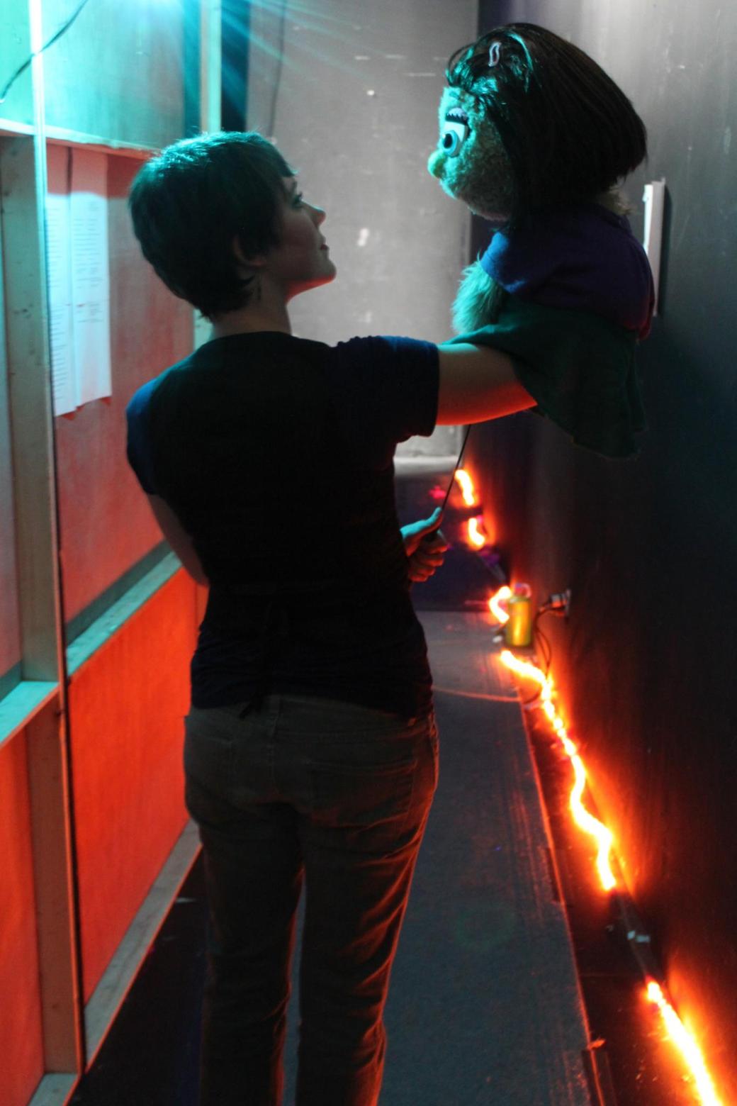 My last picture with Kate Monster, October 2012. Til we meet again. Oh, and we will.